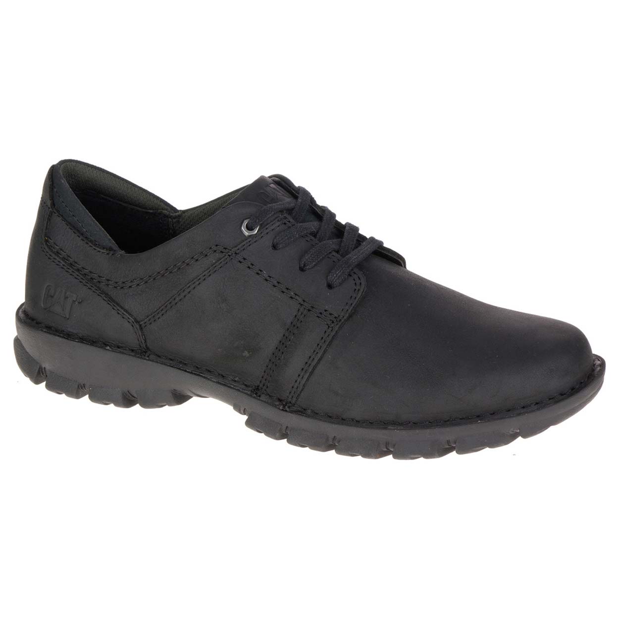 Men's Caterpillar Caden Lace Up Shoes Black Ireland AKWX12384